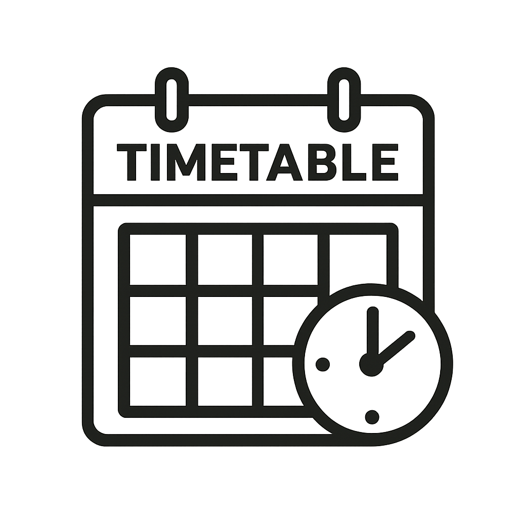 timetable icon